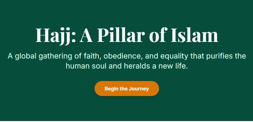 Hajj: A Pillar of Islam