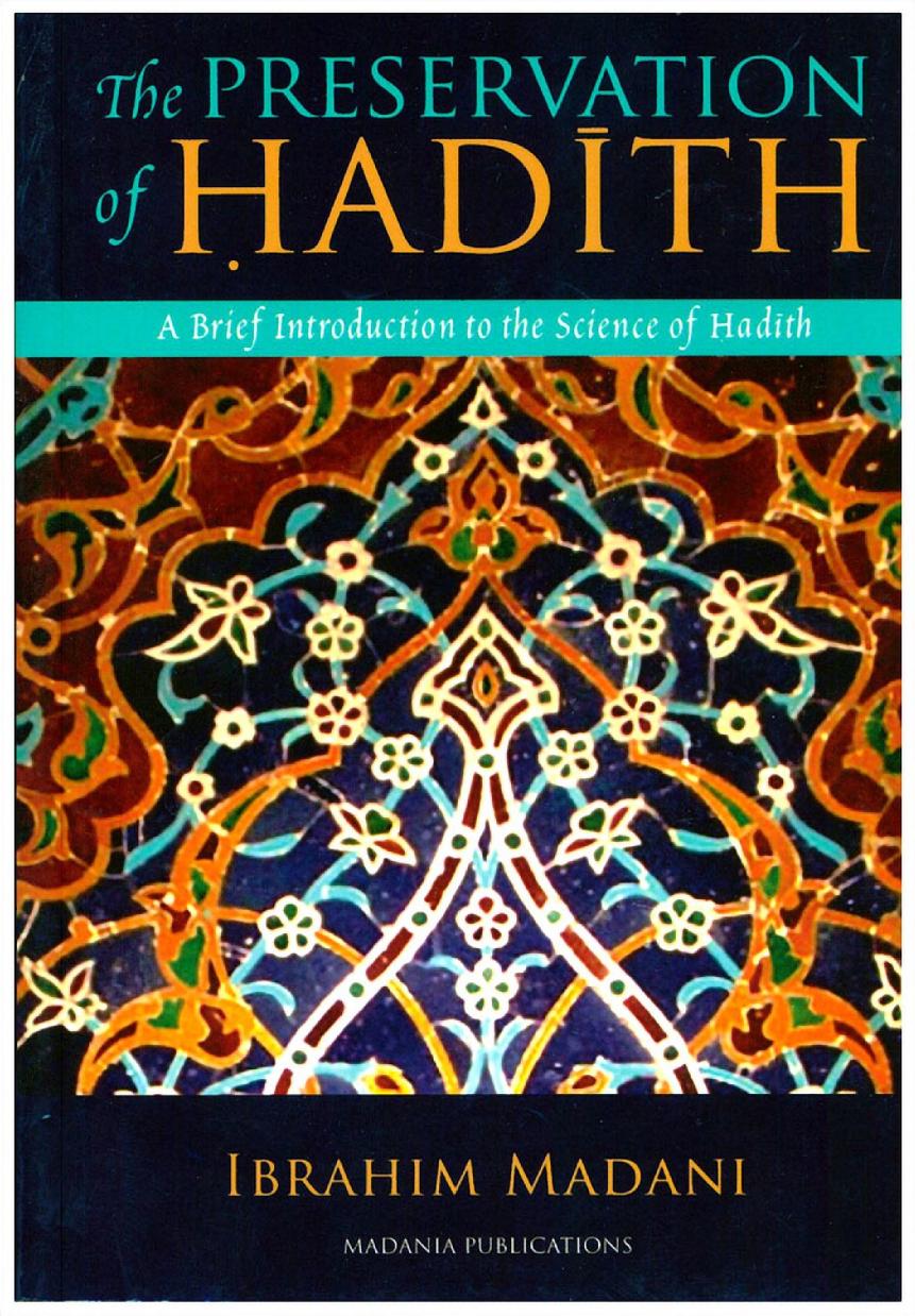 The Preservation of Hadith