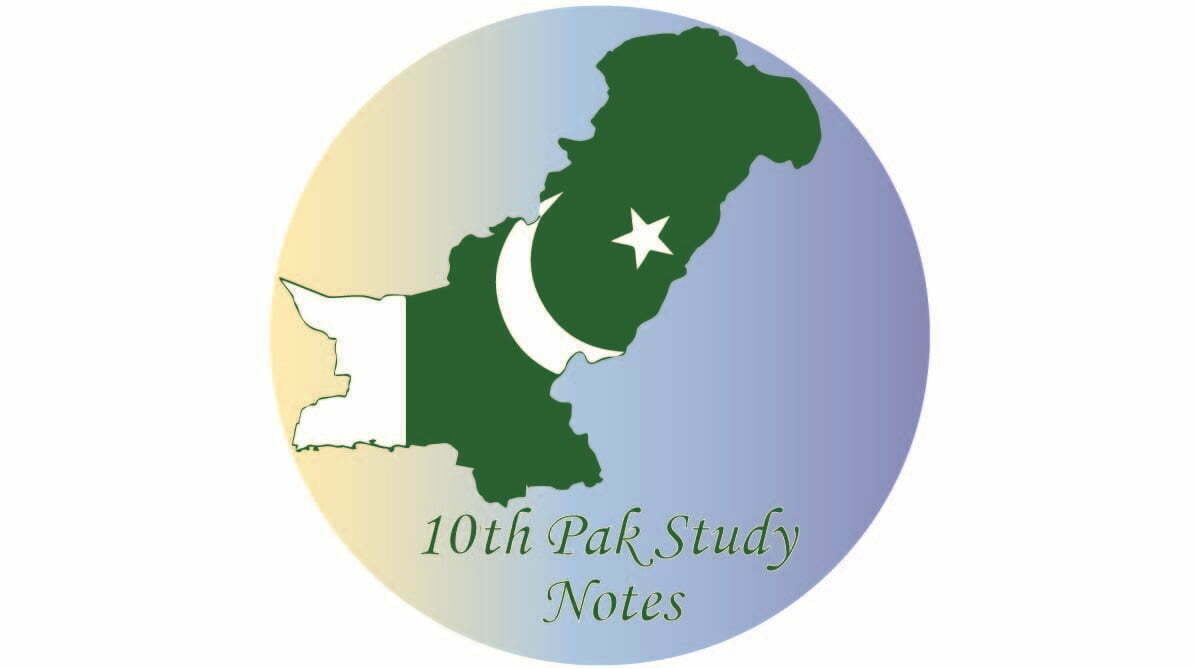 10th Class Pak Studies Notes